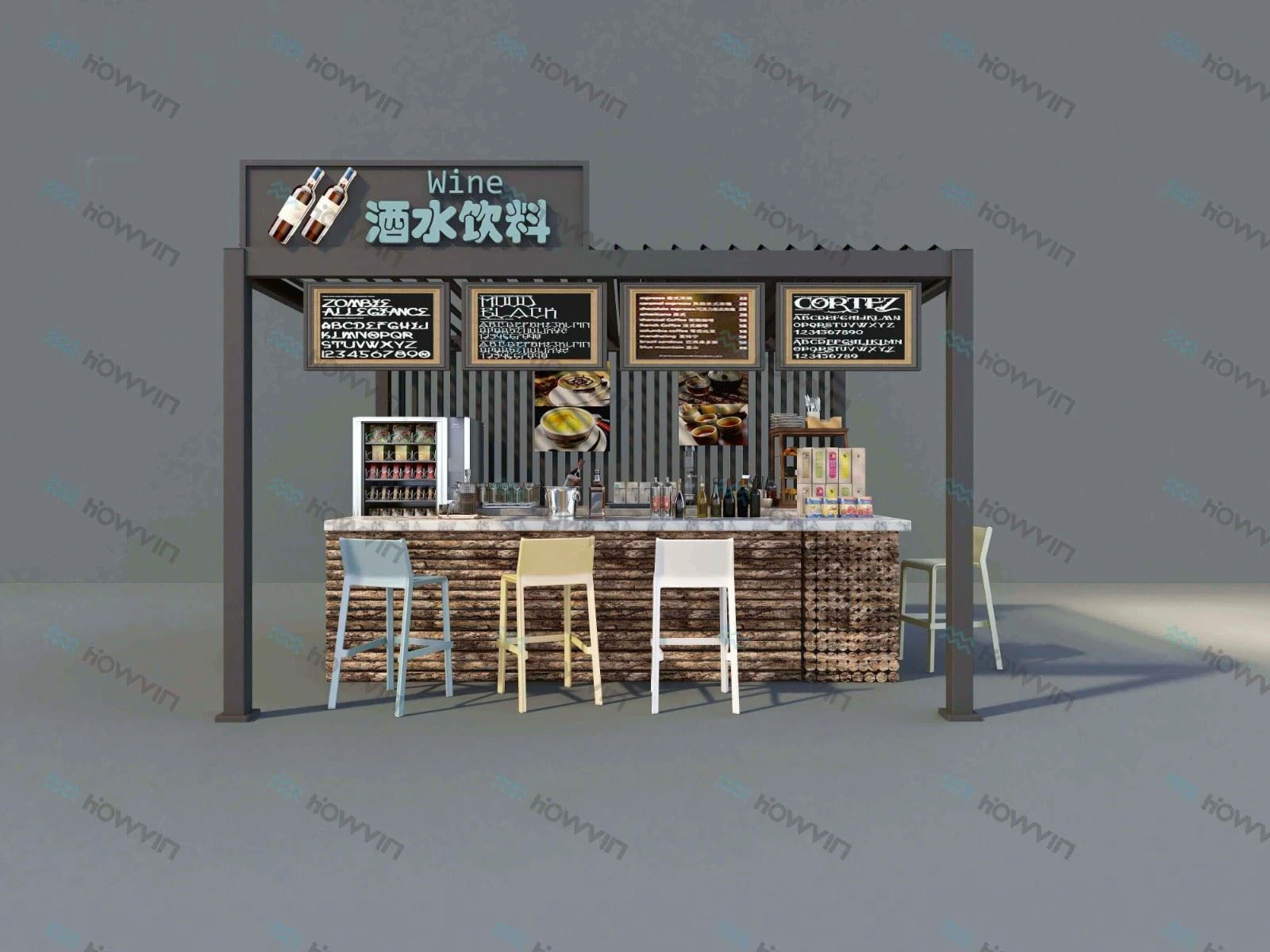 Business Pergola Stand