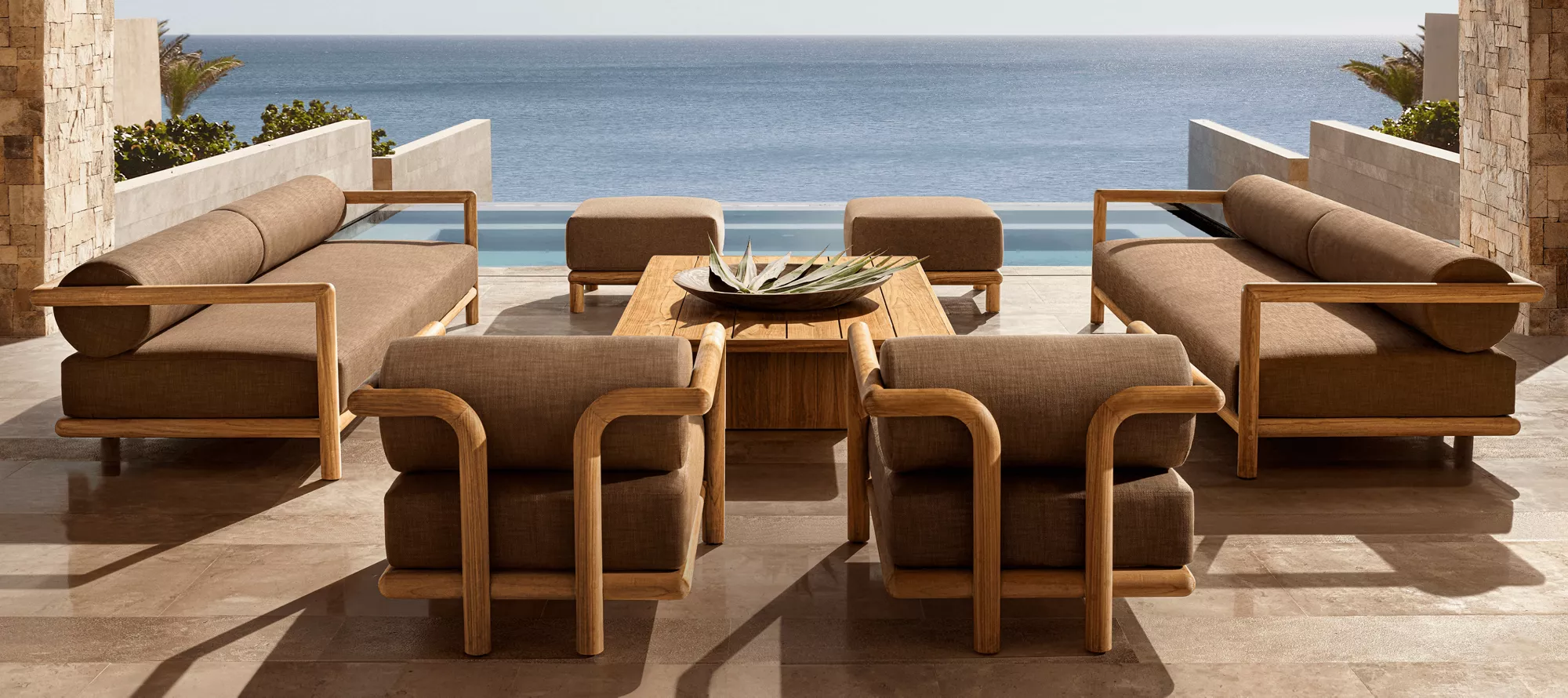 Palma Utemöbler Set|Premium lyx teak