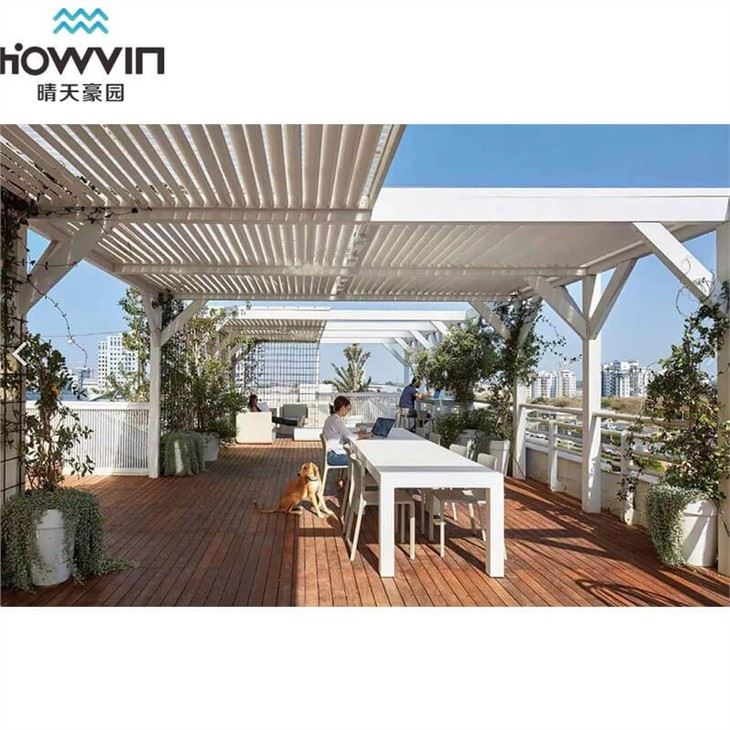 Louvered Canopy Pergola